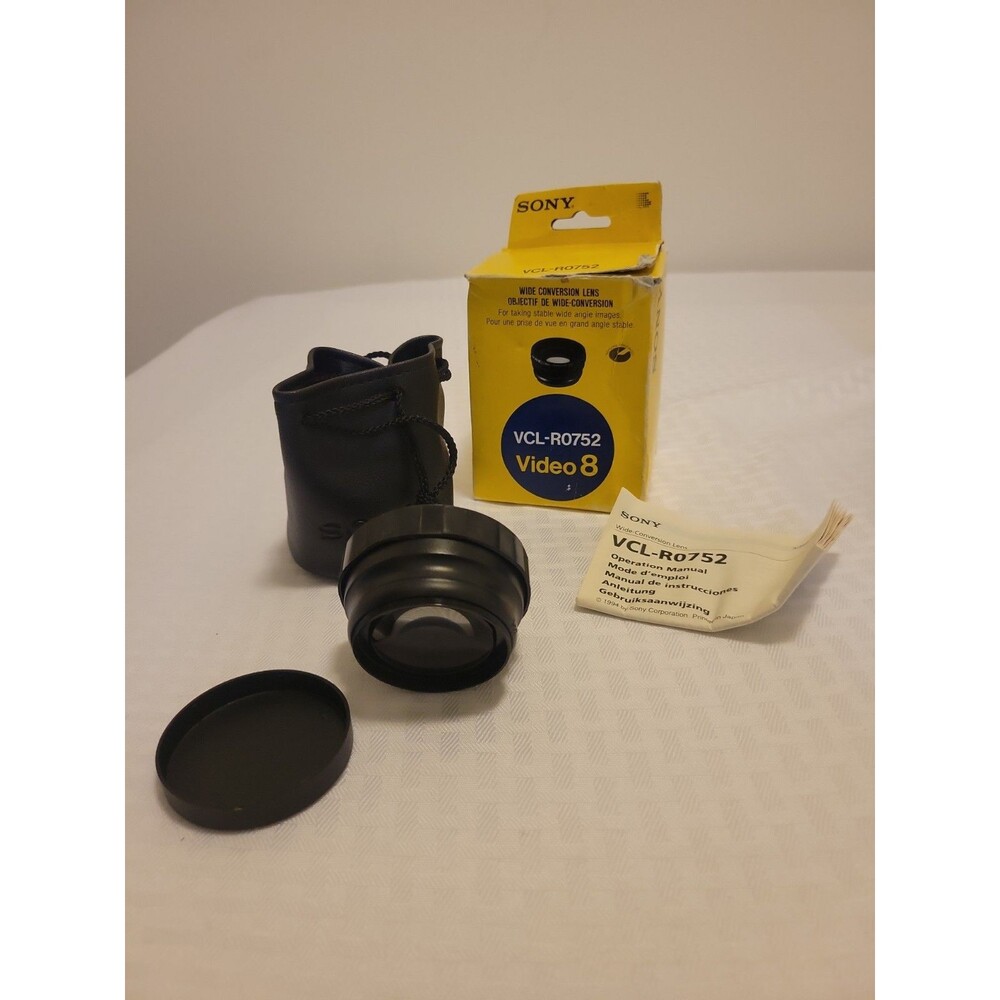 Sony VCL R0752 Lens (VCL-R0752) In Box Pre-owned